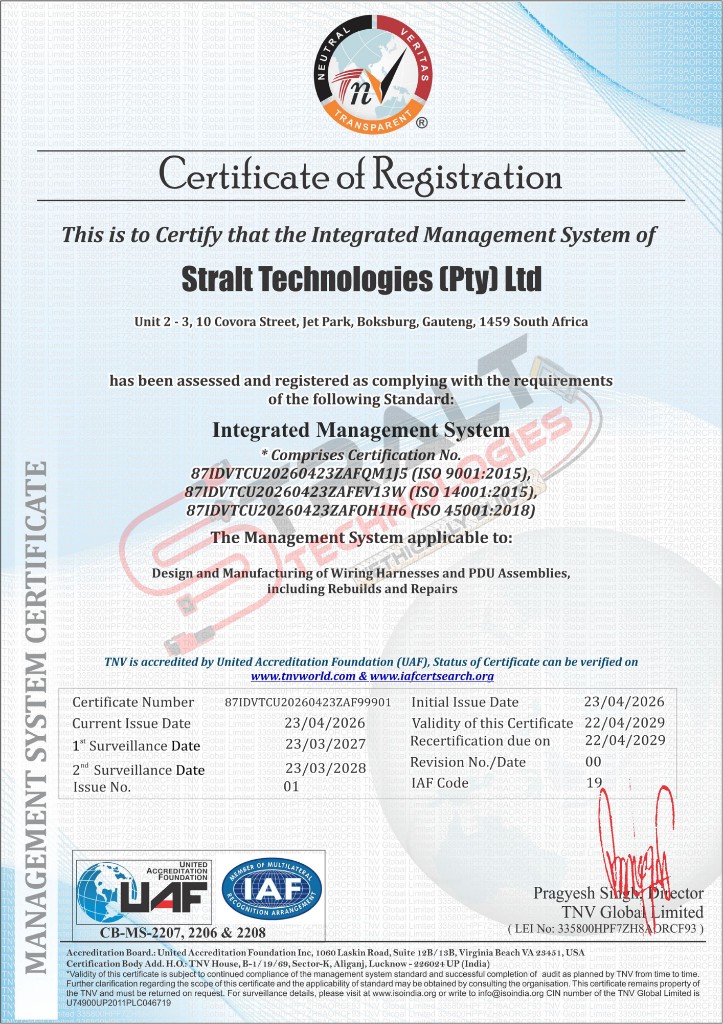 Integrated Management System certificate preview