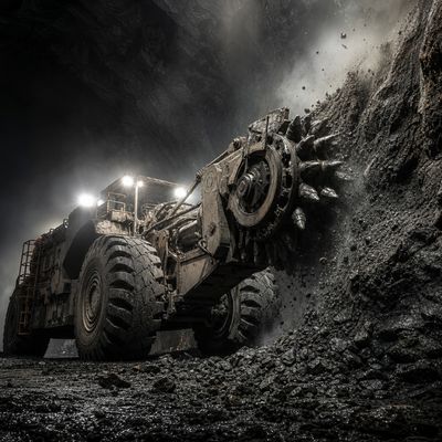 Mining underground vehicle