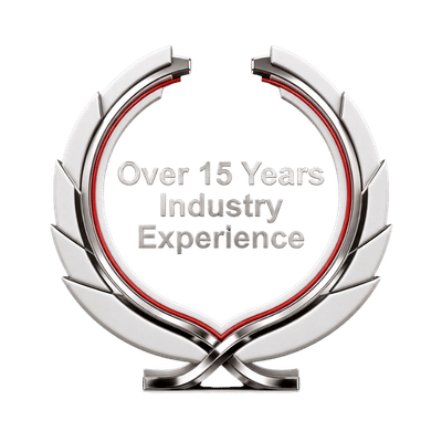 15+ years experience icon